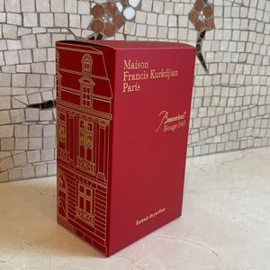 EMPTY BOX - maison francis kurkdjian paris , baccarat rouge 540 extrait